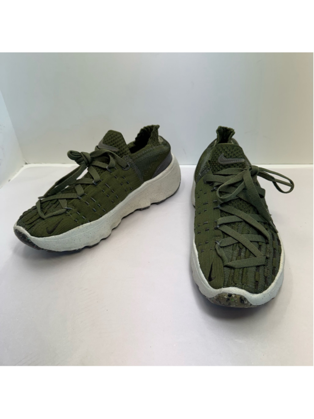 Nike Space Hippie 04 'Rough Green' Women 6 DA2725-301 Sustainable Comfy